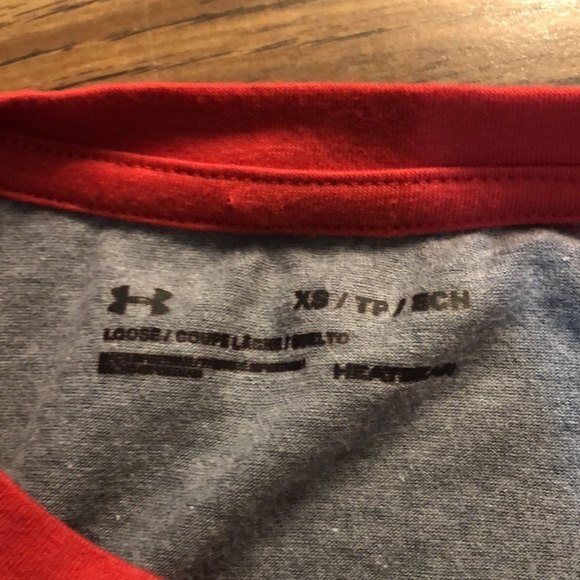 University of Utah utes under armour baseball style shirt size XS - Picture 5 of 6